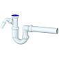 Сифон для умывальника Unicorn Y510V, 40х40 прямой отвод, 1 1/2'' х40 преходник 40х32 купить в Волгограде | "Проконсим"