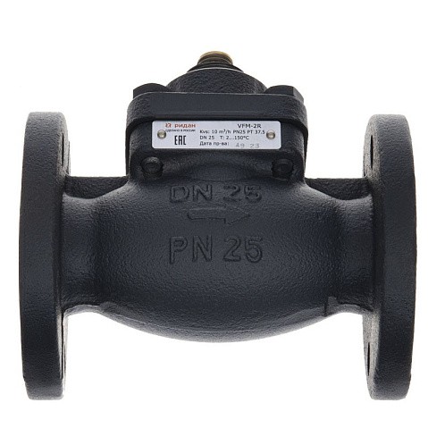Клапан чугунный регулирующий DN 32 PN 25 под привод 16kv фланцевый до 150гр. РИДАН VFM-2R 065B3059R купить в Волгограде | "Проконсим"