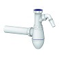 Сифон для умывальника Unicorn А510V, 40х40 прямой отвод, 1 1/2'' х40 с отводом для стиральной машины преходник 40х32 купить в Волгограде | "Проконсим"