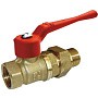 Краны латунные шаровые 11Б27п1 DN 25-32 PN 40 рычаг американка БАЗ А.А31.1 купить в Волгограде | "Проконсим"