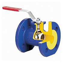 Кран шаровой DN 200 PN 16 чугунный 400мм уплотнение PTFE фланцевый полный проход с ISO Zetkama zBAL.565  купить в Волгограде | "Проконсим"