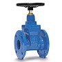 Задвижка чугунная DN 100 PN 16 с обрезиненным клином EPDM до 80гр. FAF 6000100 купить в Волгограде | "Проконсим" (920160008)