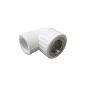 Угольник ПП 20-1/2'' PN 25 белый VALFEX Pro купить в Волгограде | "Проконсим"