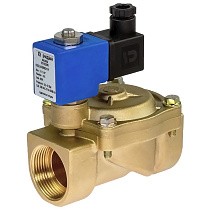 Клапаны электромагнитные DN 15-50 PN 12-16 латунные 220В нормально закрытые NBR РИДАН EV220R купить в Волгограде | "Проконсим"