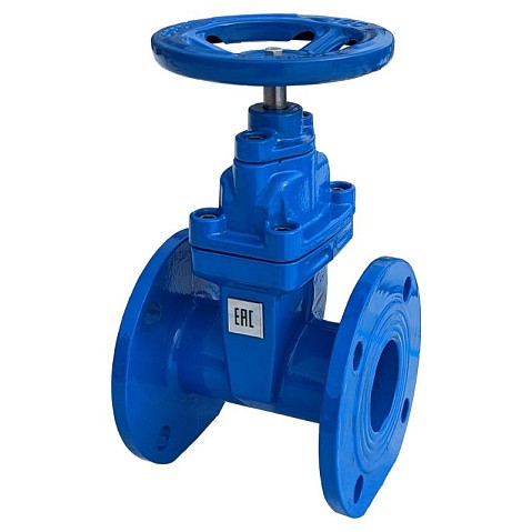 Задвижка чугунная 30ч39р DN 350 PN 10(16) с обрезиненным клином EPDM до 120гр. КНР купить в Волгограде | "Проконсим" (101469034)