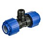 Тройник компрессионный PN 16 для ПЭ DN 20-1/2'' обжимное-штуцер купить в Волгограде | "Проконсим"