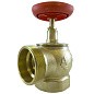 Клапан пожарный латунный КПЛМ DN65 PN16 угловой 90гр. муфта-штуцер с удлиненным шпинделем Апогей купить в Волгограде | "Проконсим"