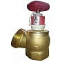 Клапан пожарный латунный КПЛ DN 50 PN 16 угловой 125гр. муфта-штуцер с датчиком ДППК 20,5 Апогей купить в Волгограде | "Проконсим"
