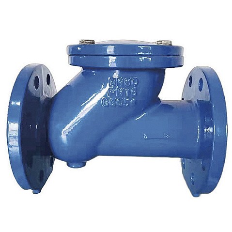 Клапан обратный шаровой DN250 PN16 корпус-чугун, фланцевый до 80гр. GALA Тип.5109 купить в Волгограде | "Проконсим"