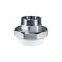 Муфта усиленная комбинированная разъёмная VALFEX 20 PN 25 G-1/2'' американка-НР белая купить в Волгограде | "Проконсим"
