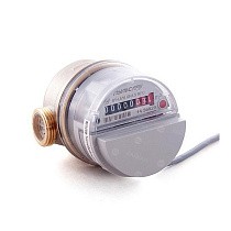 Счетчики горячей воды DN 15-20 PN 16 до 90гр. с обратным клапаном и импульсным выходом муфтовые Пульсар купить в Волгограде | "Проконсим"