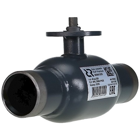 Кран стальной шаровой цельносварной DN 65-50 PN 25 стандартнопроходной приварной 260мм под электропривод RJIP-WW РИДАН 065N0132R купить в Волгограде | "Проконсим"