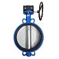 Затвор дисковый поворотный DN 800 PN 16 межфланцевый с диском из чугуна уплотнение-EPDM редуктор Seagull купить в Волгограде | "Проконсим"