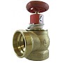 Клапан пожарный латунный КПЛМ DN 65 PN 16 угловой 90гр. муфта-штуцер с датчиком ДППК 23 Апогей купить в Волгограде | "Проконсим"