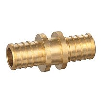 Муфта латунная для PEX-PEX DN 25-25 под надвижную гильзу PLP купить в Волгограде | "Проконсим"