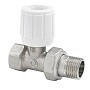 Клапан для радиаторов VALFEX VF.08.R.04, PN-10, прямой, компактный, ручной G-1/2" ВР-НР купить в Волгограде | "Проконсим"