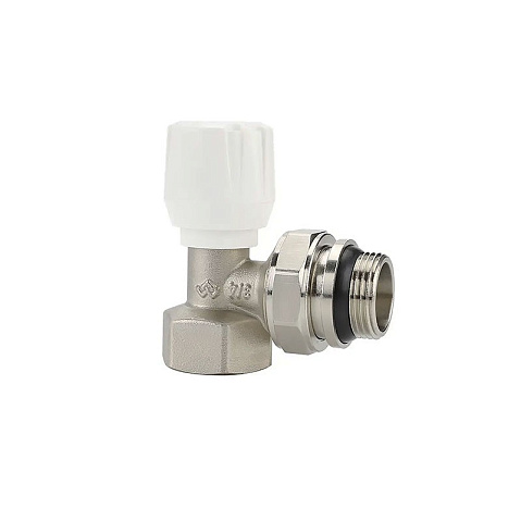 Клапан радиаторный VARMEGA VM10013 DN20 PN10 угловой G-3/4'' с уплотнением муфта-штуцер купить в Волгограде | "Проконсим"