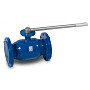Кран стальной шаровой цельносварной TEMPER КШ.Ц.Ф, DN 200 PN 16, 450мм, стандартнопроходной, фланцевый с ручкой купить в Волгограде | "Проконсим"