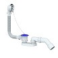 Сифон для ванны Unicorn S11, 40х50 отвод 45гр., 1 1/2'' х40 чаша из нержавеющей стали, круглый перелив купить в Волгограде | "Проконсим"