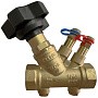 Клапаны балансировочные латунные DN 15-50 PN 16 наклонный с измерительными ниппелями и дренажом РИДАН MVT-R купить в Волгограде | "Проконсим"