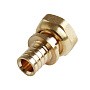 Муфта латунная для PEX труб 25-3/4'' под надвижную гильзу c накидной гайкой MVI SF.624.0605 купить в Волгограде | "Проконсим"