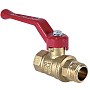Кран латунный шаровой 11Б27фт1М DN 15 PN 40 рычаг муфта-штуцер Valfex.215 DeltaPro купить в Волгограде | "Проконсим"