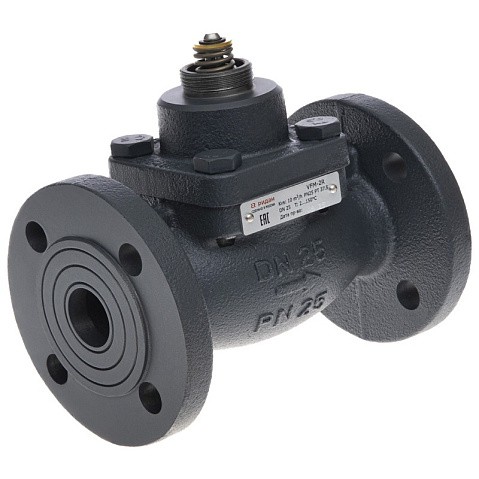 Клапан чугунный регулирующий DN 15 PN 25 под привод 1kv фланцевый до 150гр. РИДАН VFM-2R 065B3053R купить в Волгограде | "Проконсим"