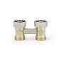 Узелы нижнего подключения VARMEGA VM141 DN20 прямой двухтрубный 3/4''x3/4'' евроконус муфта-штуцер купить в Волгограде | "Проконсим"