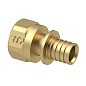 Муфта латунная для PEX труб  16-3/4''  PN 16  под надвижную гильзу с внутренней резьбой  РосТурПласт купить в Волгограде | "Проконсим"