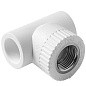 Тройник комбинированный ПП 32-1/2'' PN 25 с внутренней резьбой белый Pro Aqua PA24015 купить в Волгограде | "Проконсим"