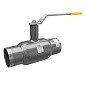 Кран стальной шаровой цельносварной LD КШ.Ц.П.125.025, DN 125 PN 25, 330мм, стандартнопроходной, приварной с ручкой купить в Волгограде | "Проконсим"