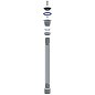 Сифон гофрированный Unicorn D230, 40х50 гибкий отвод, 1 1/2'' х40 чашка из нержавеющей стали, 1200мм купить в Волгограде | "Проконсим"