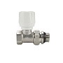 Клапан радиаторный VARMEGA VM10111 DN15 PN10 прямой G-1/2'' с уплотнением муфта-штуцер