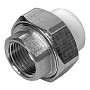 Муфта комбинированная ПП 75-21/2'' PN 25 разъёмная с внутренней резьбой белая РТП 22675 купить в Волгограде | "Проконсим"