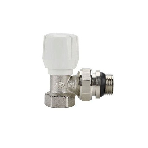 Клапан радиаторный VARMEGA VM10011 DN15 PN10 угловой G-1/2'' с уплотнением муфта-штуцер купить в Волгограде | "Проконсим"