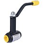 Краны стальные шаровые цельносварные DN 15-50 PN 40 резьбовые рычаг Broen Ballomax купить в Волгограде | "Проконсим"