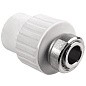 Муфта комбинированная ПП 25-3/4'' PN 25 с накидной гайкой белая РТП 10699 купить в Волгограде | "Проконсим"