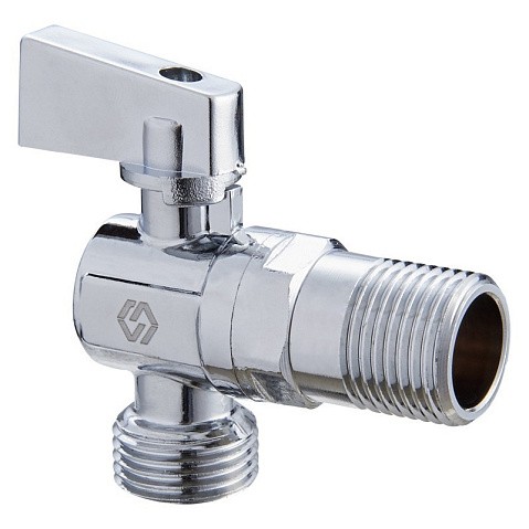 Краны латунные шаровые угловые MVI BV.463 DN 15-15 PN 10 штуцер бабочка купить в Волгограде | "Проконсим"