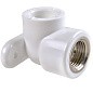 Угольник установочный ПП 25-1/2'' PN 25 белый РВК купить в Волгограде | "Проконсим"