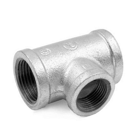 Тройник чугунный оцинкованный DN40-25-40 PN16 переходный Fittex Plus купить в Волгограде | "Проконсим"