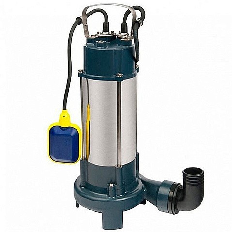 Насос погружной фекальный FEKACUT V1100DF 1,1кВт 1х220В нержавеющая сталь, с поплавковым выключателем и режущим механизмом кабель 10м 40C UNIPUMP 63948 купить в Волгограде | "Проконсим"