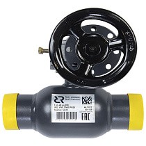 Краны стальные шаровые регулирующие DN 65-600 PN 25 цельносварные приварные с редуктором RJIP-WW РИДАН купить в Волгограде | "Проконсим"