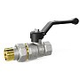 Краны латунные шаровые DN 15-32 PN 40 никелированные рычаг американка LD Pride 47.307 купить в Волгограде | "Проконсим"