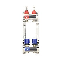 Коллекторные группы из латуни DN 25 PN 6 с расходомерами, без дренажного крана и воздухоотводчика VARMEGA купить в Волгограде | "Проконсим"