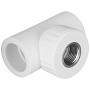 Тройник комбинированный ПП 32-1/2'' PN 25 с внутренней резьбой белый VALFEX  купить в Волгограде | "Проконсим"