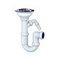 Сифон для мойки Unicorn Y432V, 3 1/2'' х40 без отвода, чаша из нержавеющей стали с отводом для стиральной машины купить в Волгограде | "Проконсим"